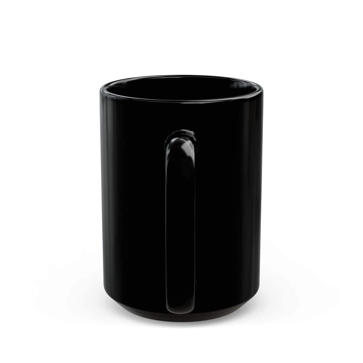 Let Go of the Past, Embrace the Present Black Mug (11oz, 15oz)