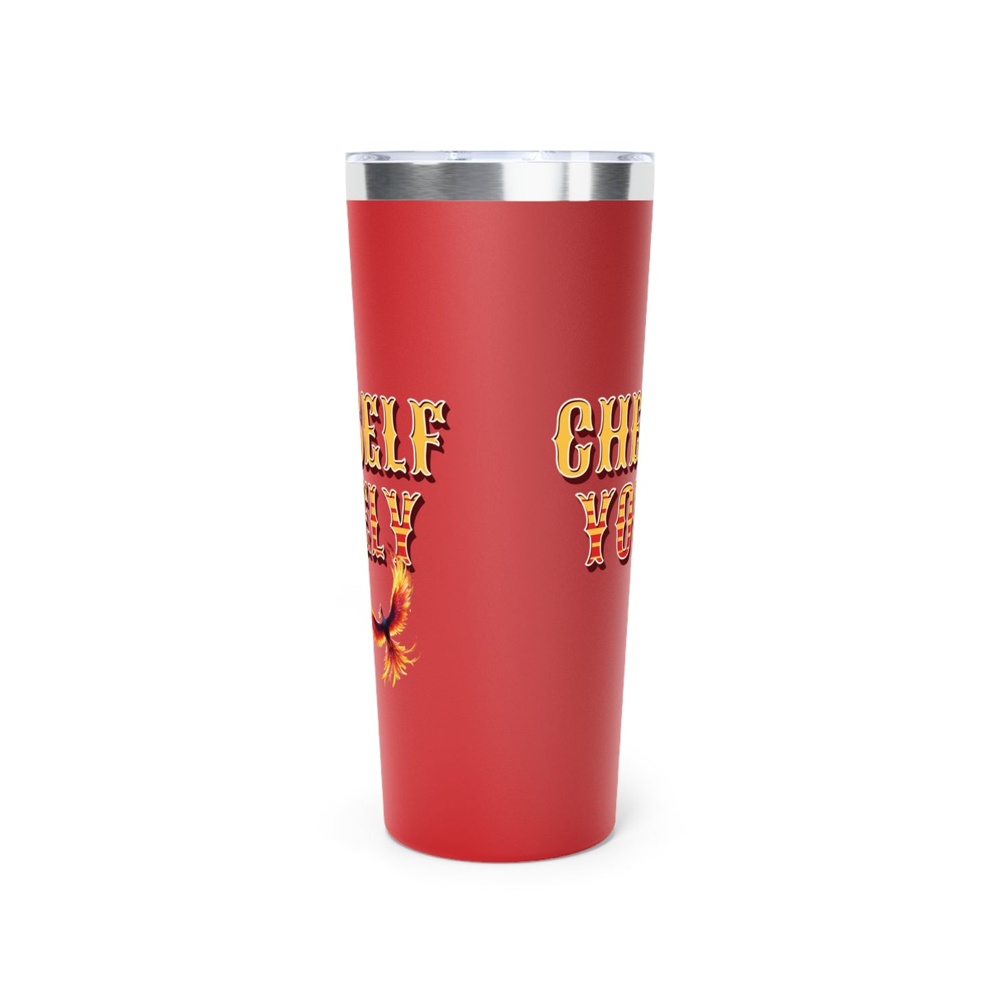 Cherish Yourself Tumbler – "You Are Uniquely Priceless" Copper Vacuum Insulated, 22oz