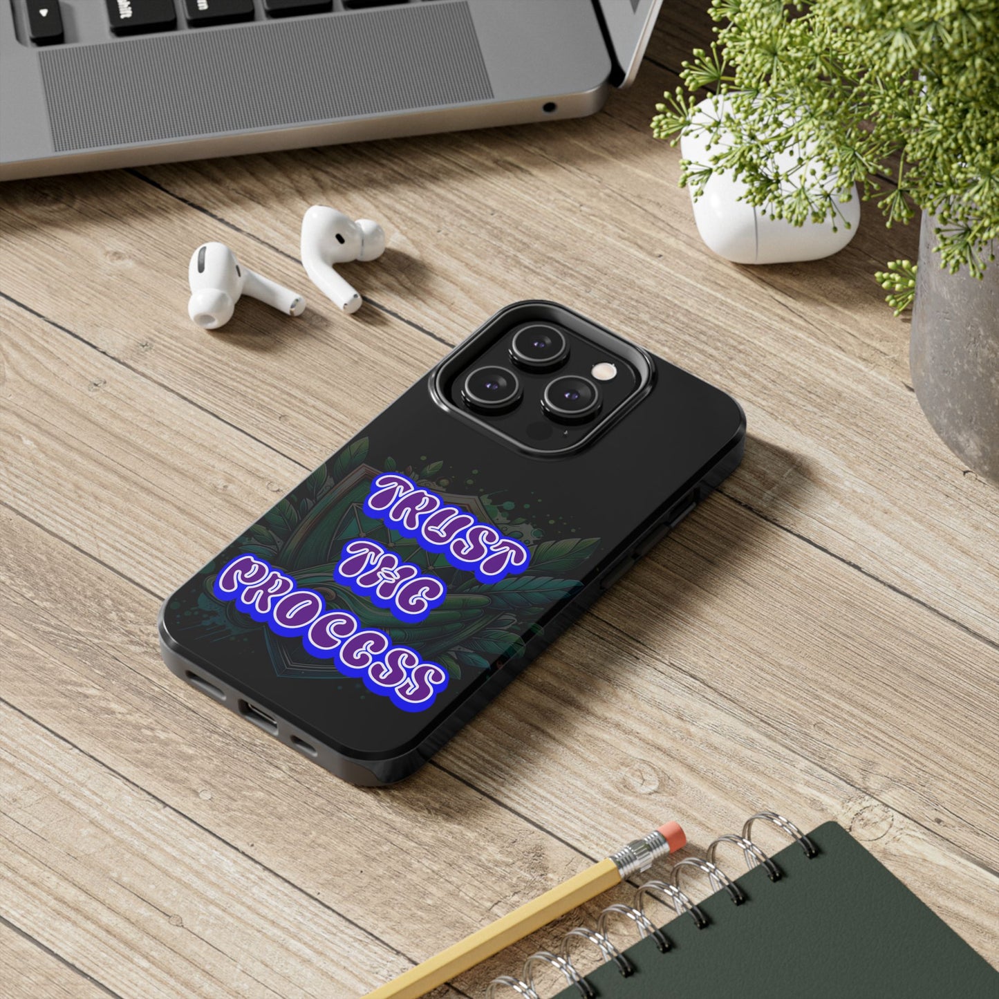 "Echo of Ease Mobile Case: Trust the Process", Tough Phone Cases