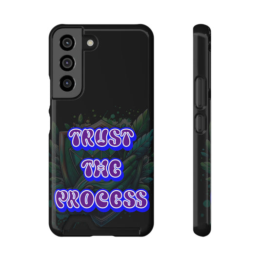 Echo of Ease Mobile Case with Card Holder: Trust the Process"