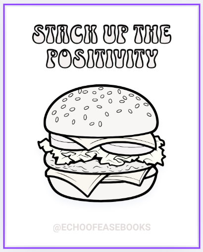🍔 Stack Up the Positivity – Burger Page