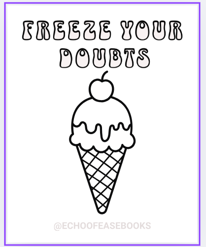🍒 Freeze Your Doubts – Ice Cream Cone Page